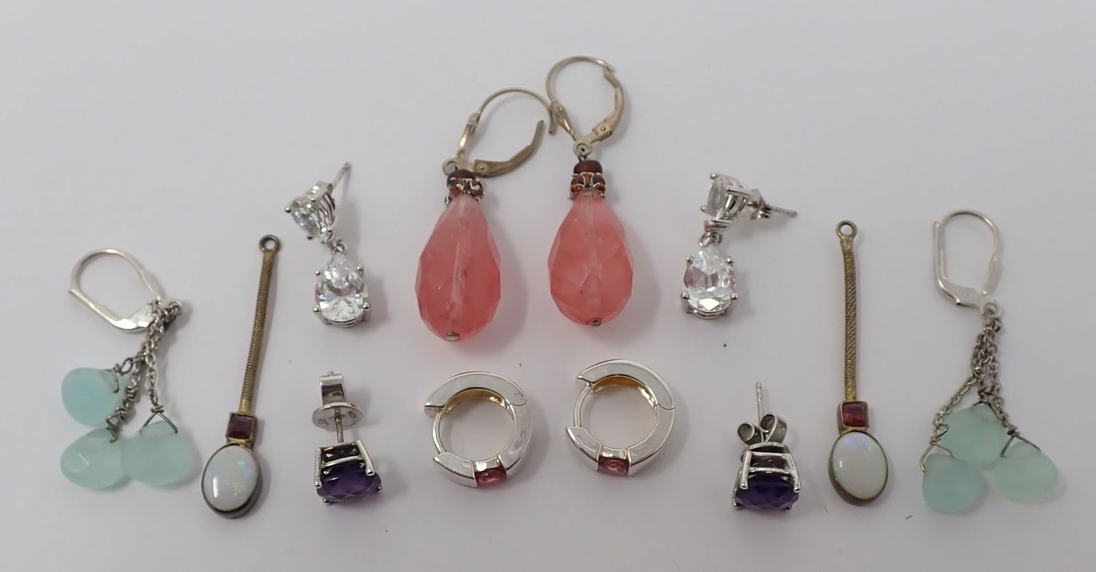 6 Pair of Sterling Earrings (1 of 5)