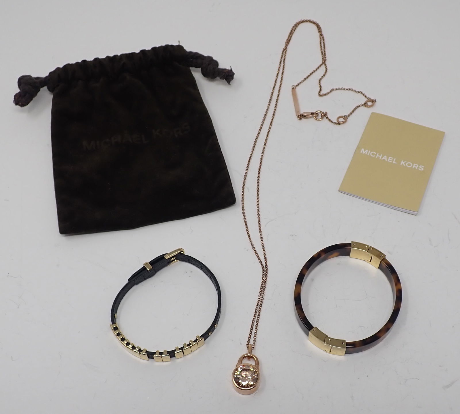 Michael Kors Bracelets and Necklace (1 of 5)