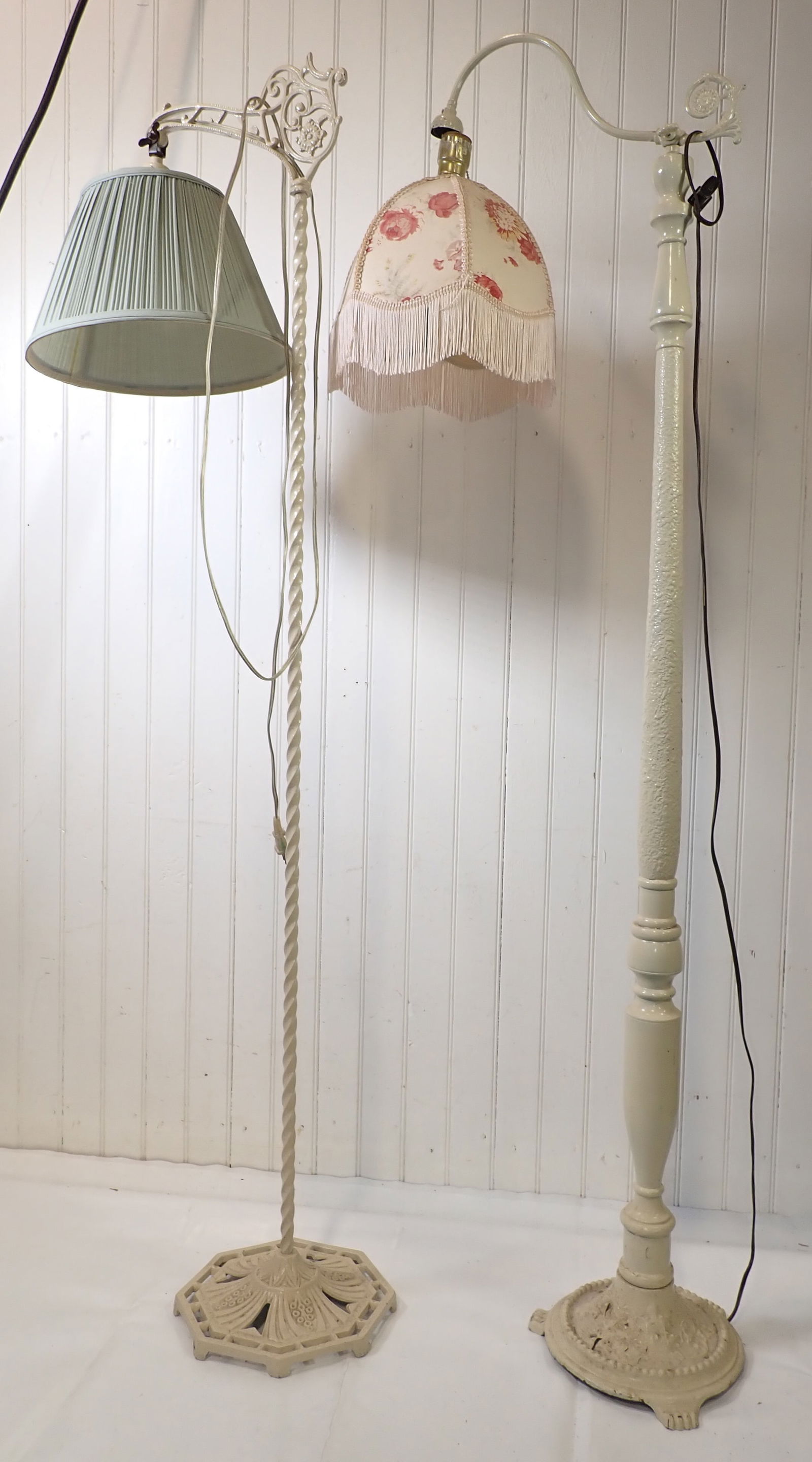 2 Cast Iron Floor Lamps (1 of 4)