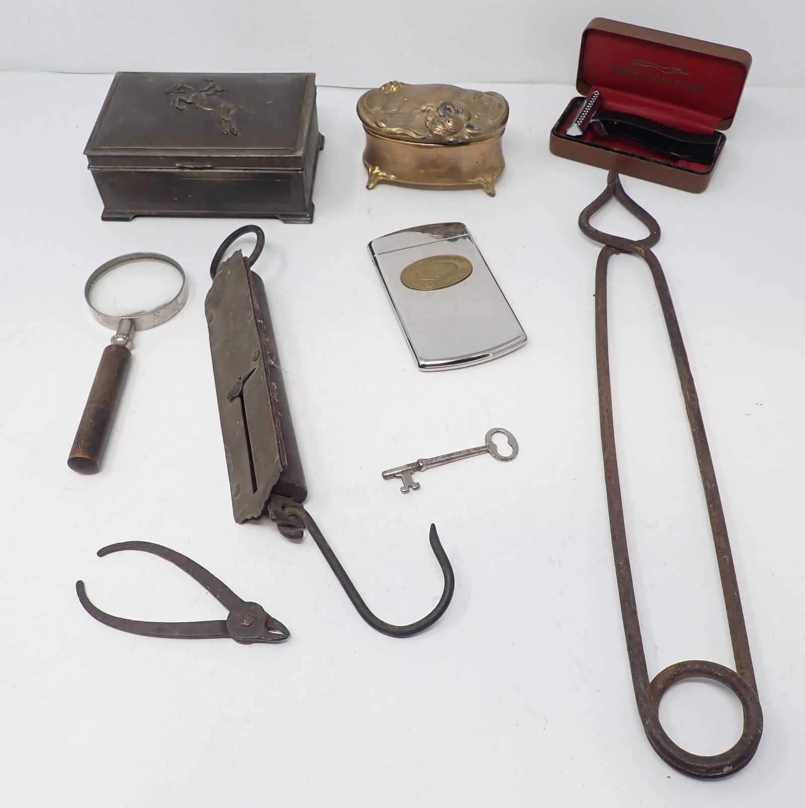 Vanity Box Dalvey Cardcase Brass Scale & Misc (1 of 6)