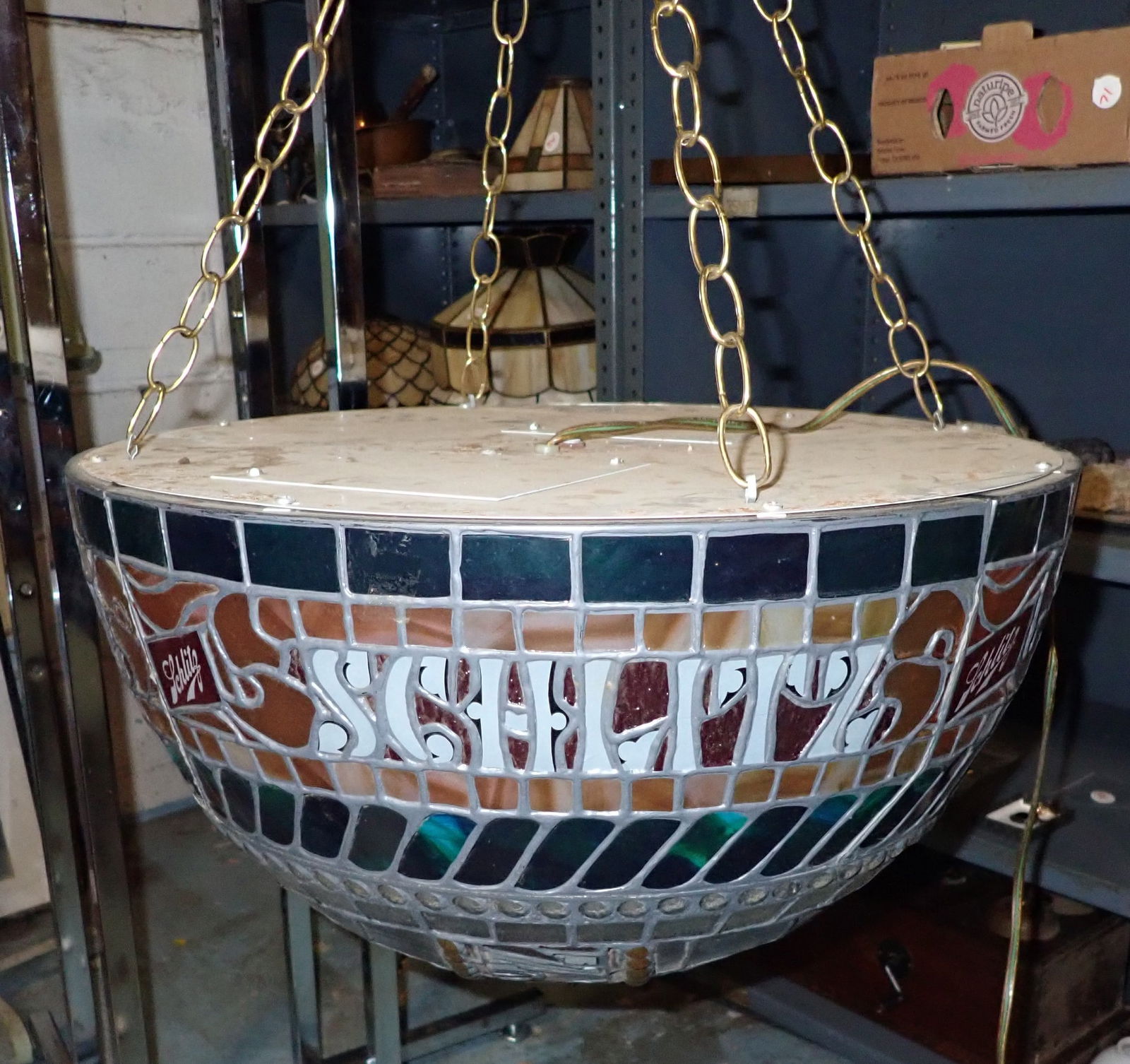 Schlitz Hanging Beer / Bar Light (1 of 5)