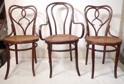 3 Bentwood Chairs