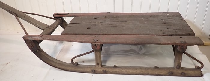 Primitive Wooden Sleigh