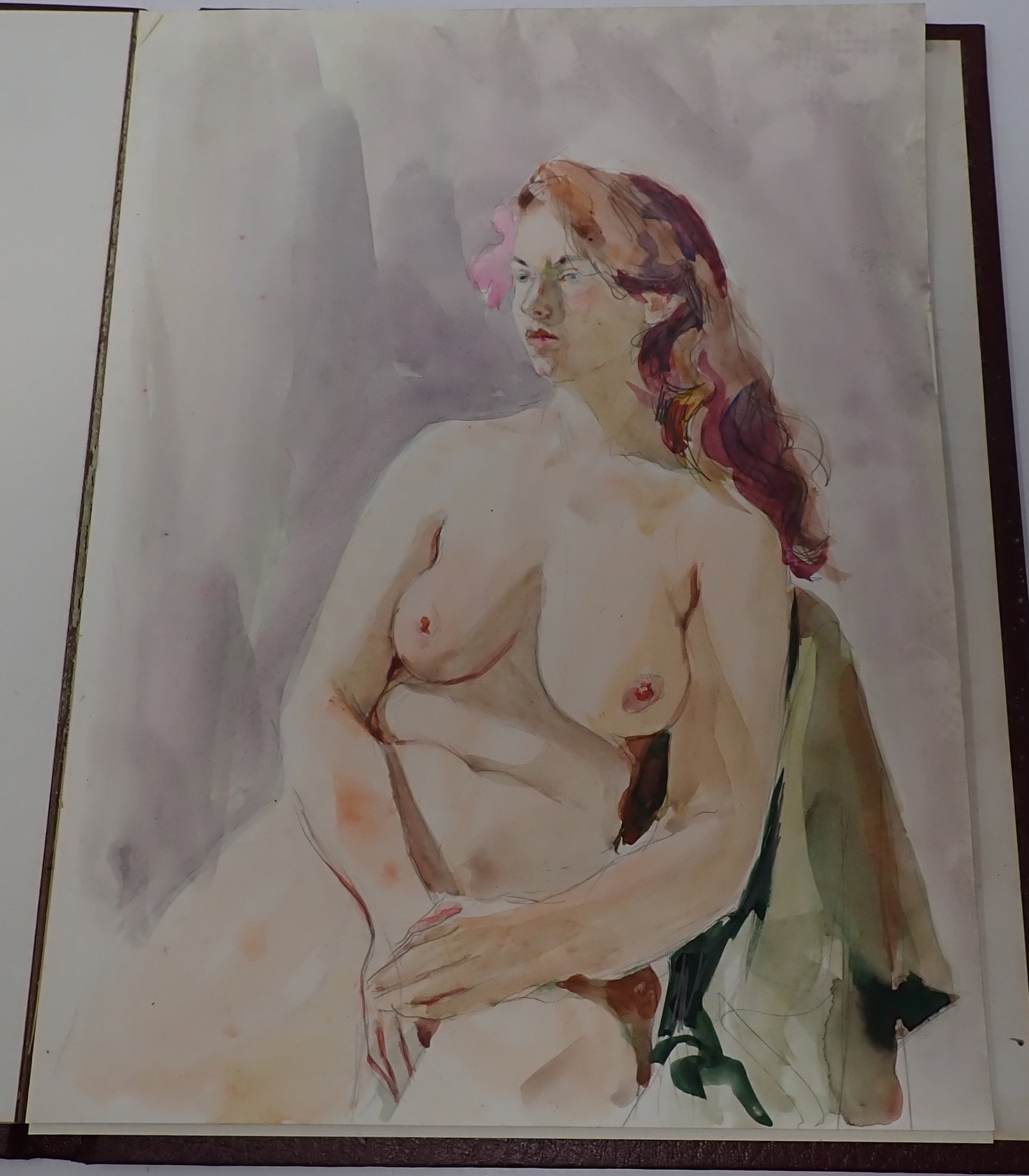 Rhoda Yanow Sketches: Pages are approx 9" x 12". Shipping available