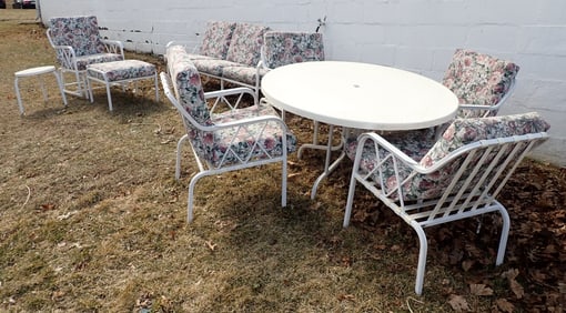 9pc Aluminum Patio Set