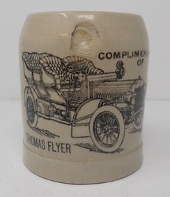 Thomas Flyer Advertising Stoneware Stein / Mug