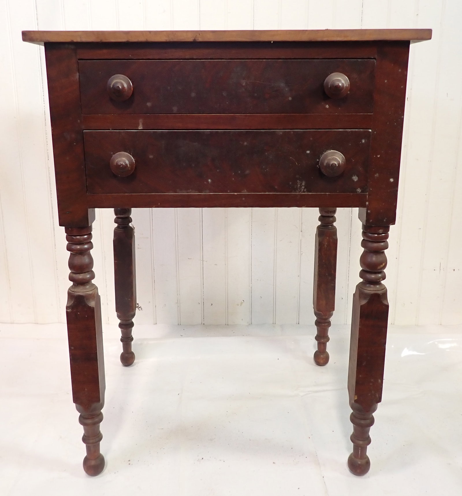 Cole Readington NJ Two Drawer Stand: Approx 17 1/2" x 22" x 28 5/8" tall. No in house shipping !