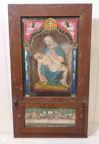 Religious Catholic Wall Shadow Box