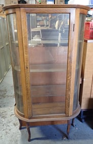Oak China Closet