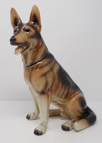 German Shepherd Statue