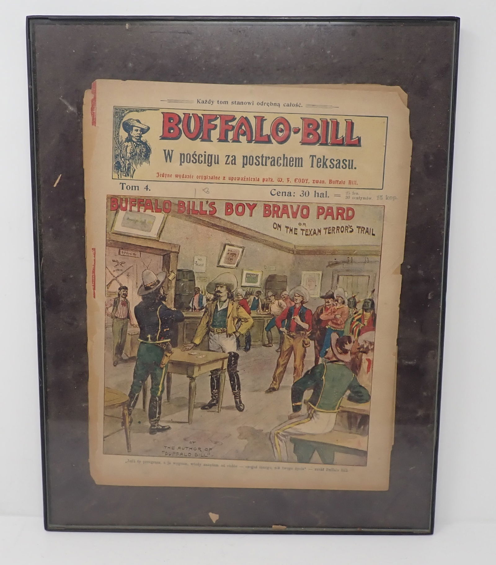 Framed Buffalo-Bill Boy Bravo Pard (1 of 6)