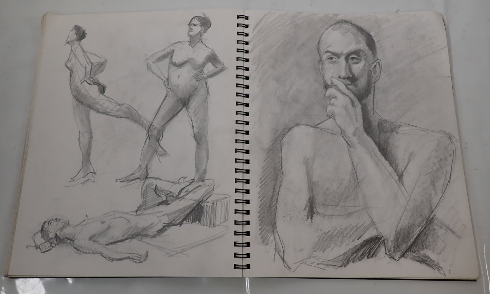 John Reilly Art Sketchbook: 11" x 14" - Has 192 pages and is full of sketches . Shipping available