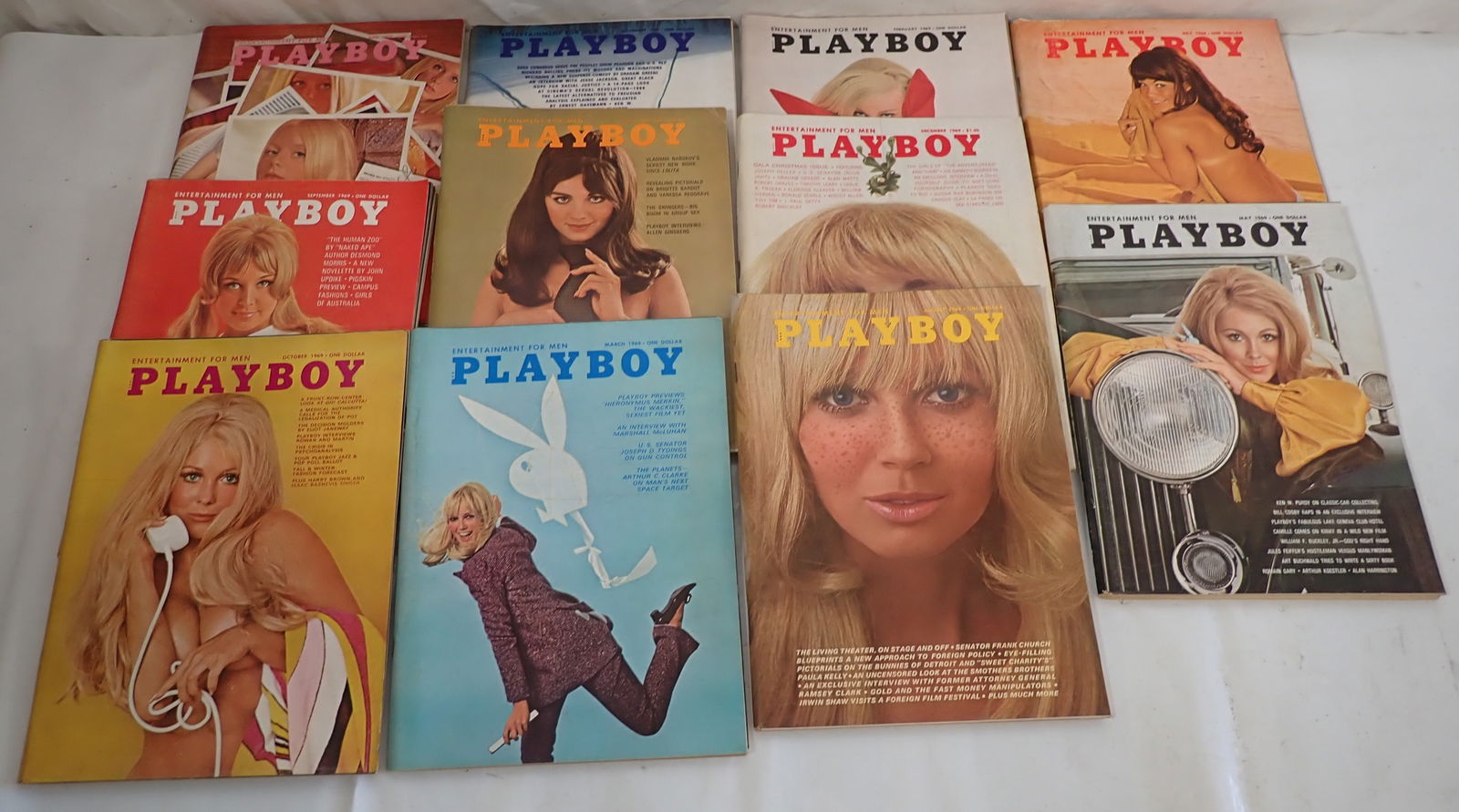 1969 Playboy Magazines (1 of 4)