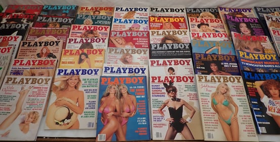 1970's 80's 90's Playboy Magazines