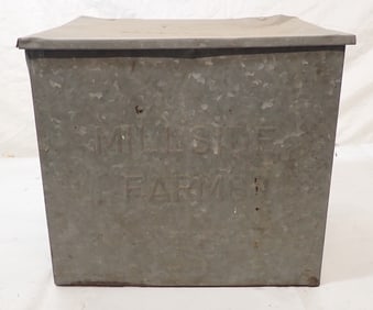 Millside Farms Milk Box
