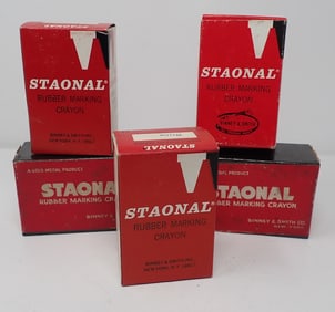 Binney & Smith Staonal Rubber Marking Crayons