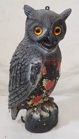 Plastic Owl Decoy