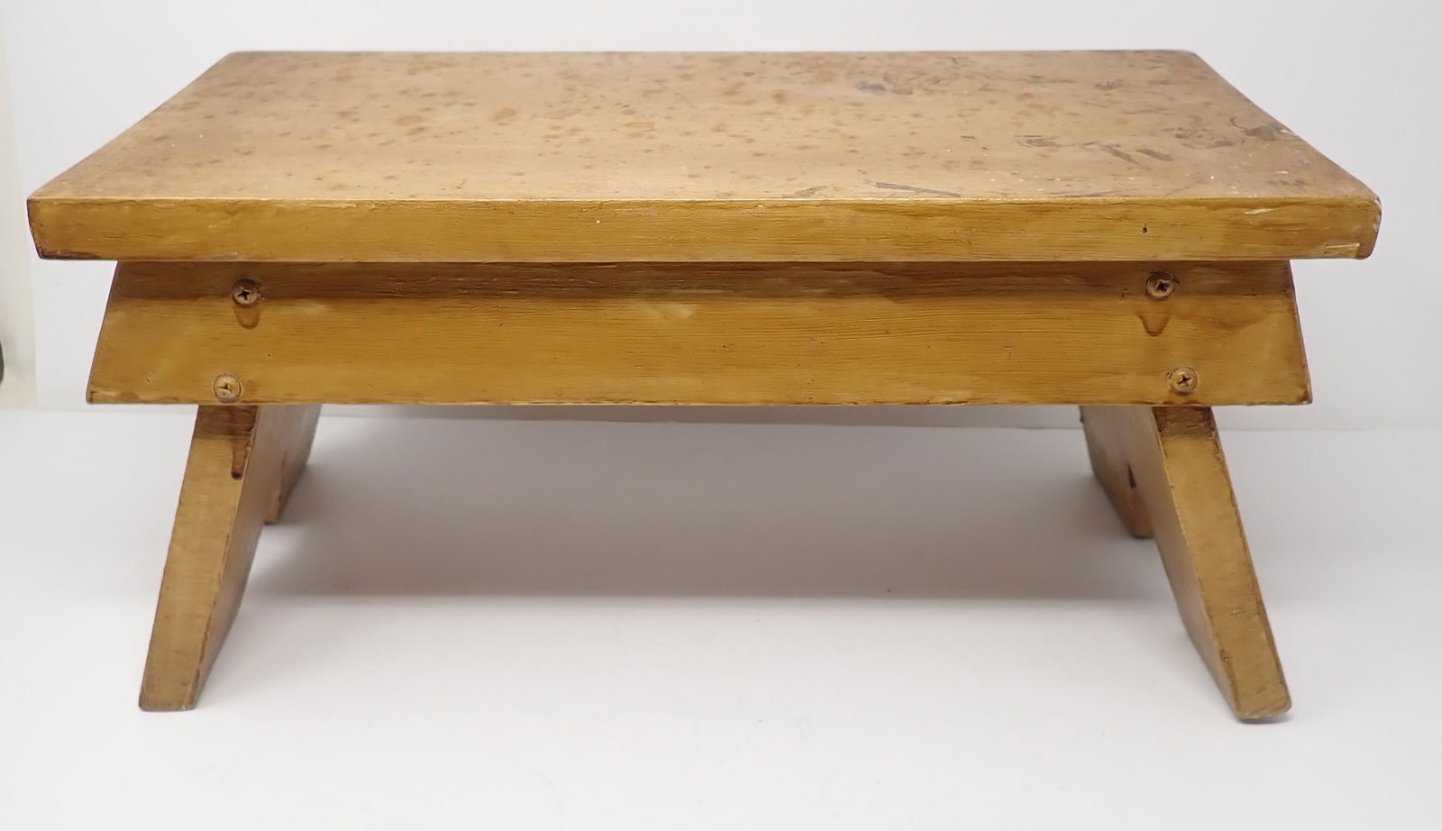 Grain Painted Foot Stool (1 of 3)