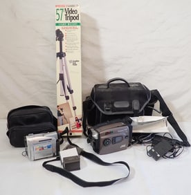 Canon JVC Video Cameras Ambico Tripod
