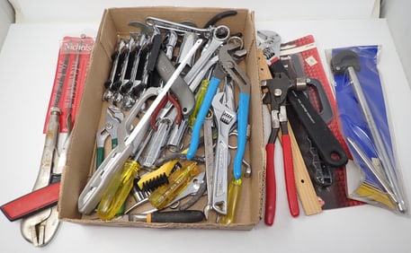 Wrenches Sockets Slip Joints Misc Tools