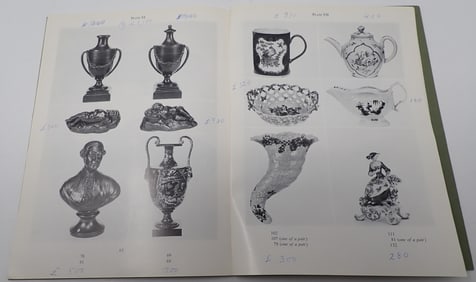 11 Sotheby's English Pottery & Porcelain Auction Catalogs