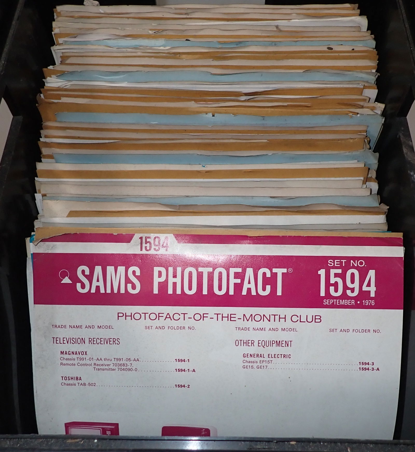 Sams Photofacts for Televisions: Shipping available