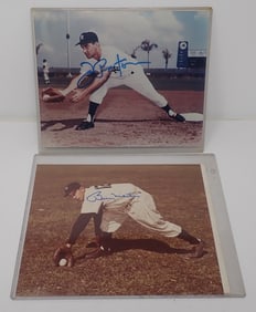 Yankees Baseball Photographs w/ Autographs