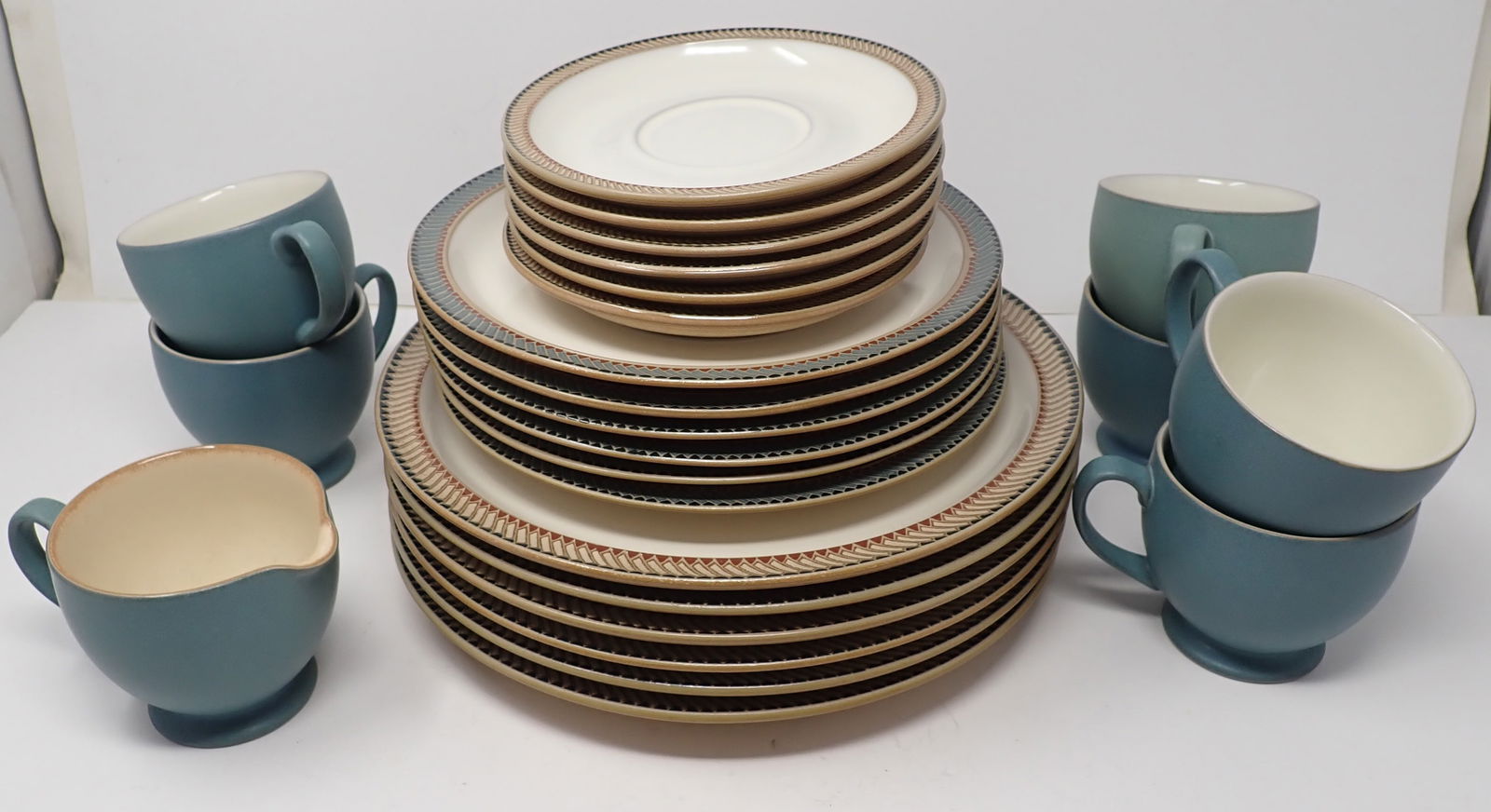 25pcs Denby England Dinnerware: NO in house shipping