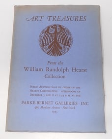 1951 Art Treasures From William Randolph Hearst Collection