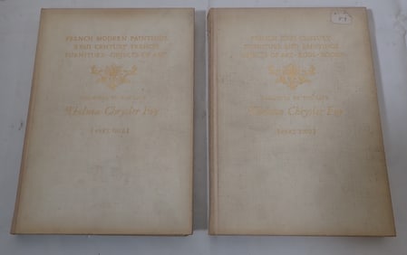 French XVII Century Furniture Paintings Objects of Art Catalogs