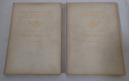 French XVII Century Furniture Paintings Objects of Art Catalogs: 1959 Parke-Bernet Auction Catalogs Collected by Thelma Chrysler Foy - Shipping available