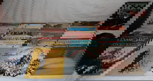 Records incl Jazz & Book