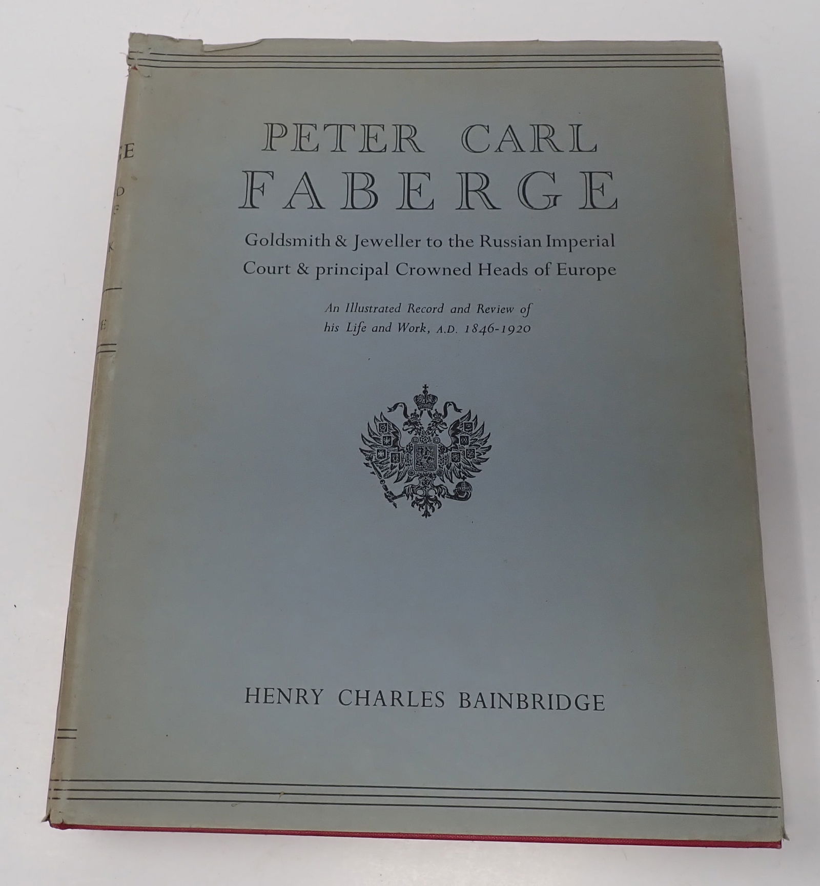 1949 Peter Carl Faberge Book by Henry Charles Bainbridge (1 of 13)