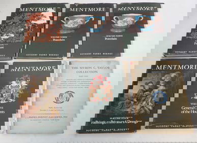 Mentmore Sotheby Auction Catalogs incl Myron Taylor