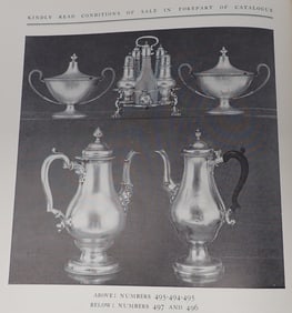 11 Parke-Bernet Silver Oriental Rugs & Misc Auction Catalogs