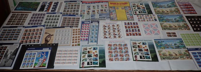 Sheets 32 & 33 Cent Stamps