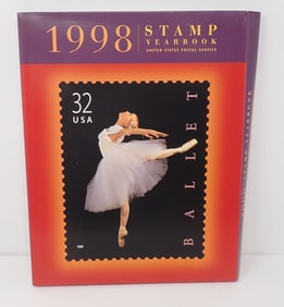 1998 Stamp Yearbook w/ Stamps