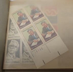 US Postage Stamp Blocks