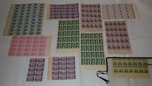 1 & 3 Cent Postage Stamps