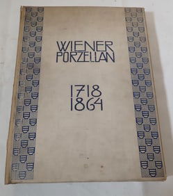 1718 1864 Viennese Porcelain Book / Catalog