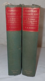 European Ceramic Art W.B. Honey
