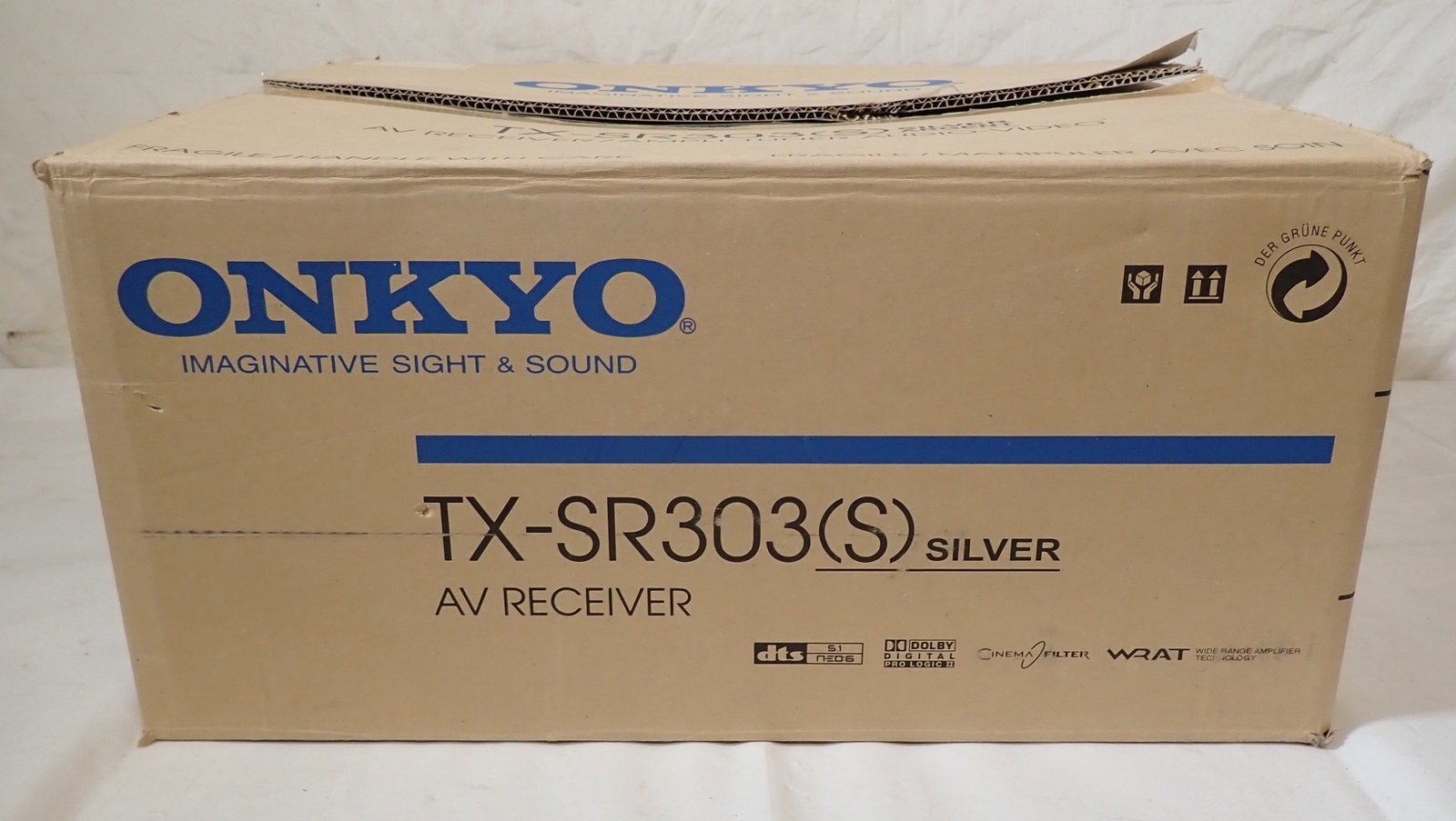 Onkyo Ampli-Tuner Audio Video: TX-SR303(S) - Shipping available ($20 handling charge, plus postage).
