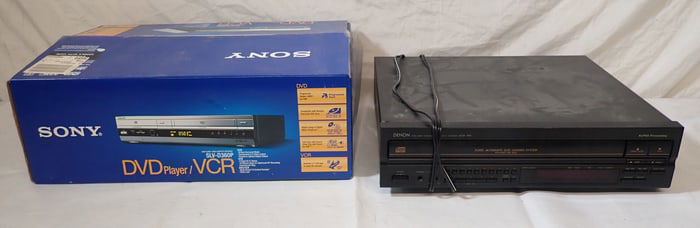Sony DVD/VCR Denon 5 Disc Loading System