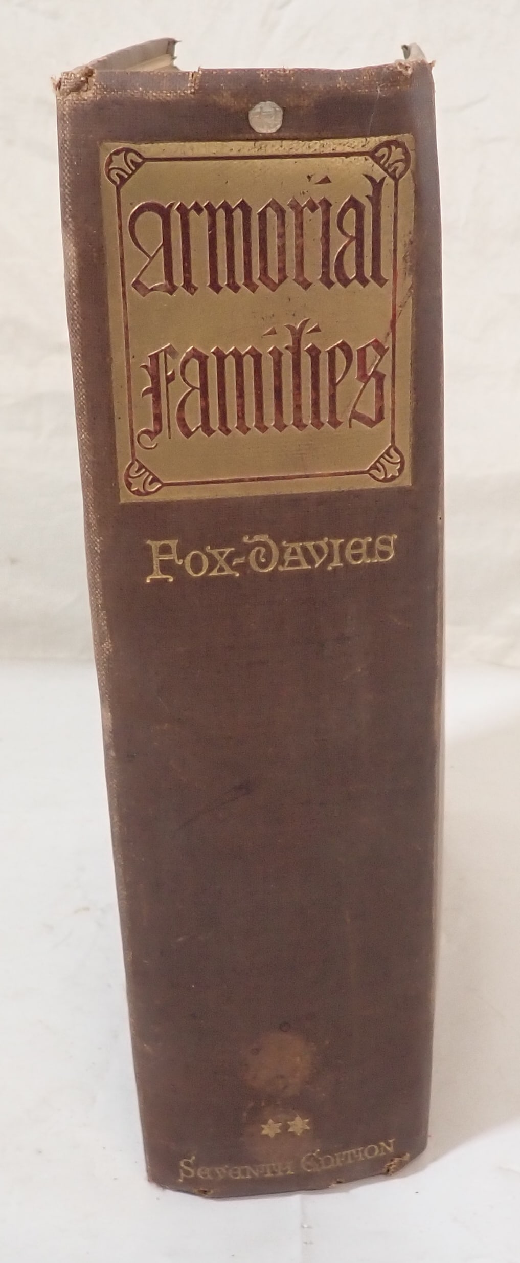 1930 Armorial Families Arthur Charles Fox - Davies: Book by Arthur Charles Fox-Davies . Shipping available