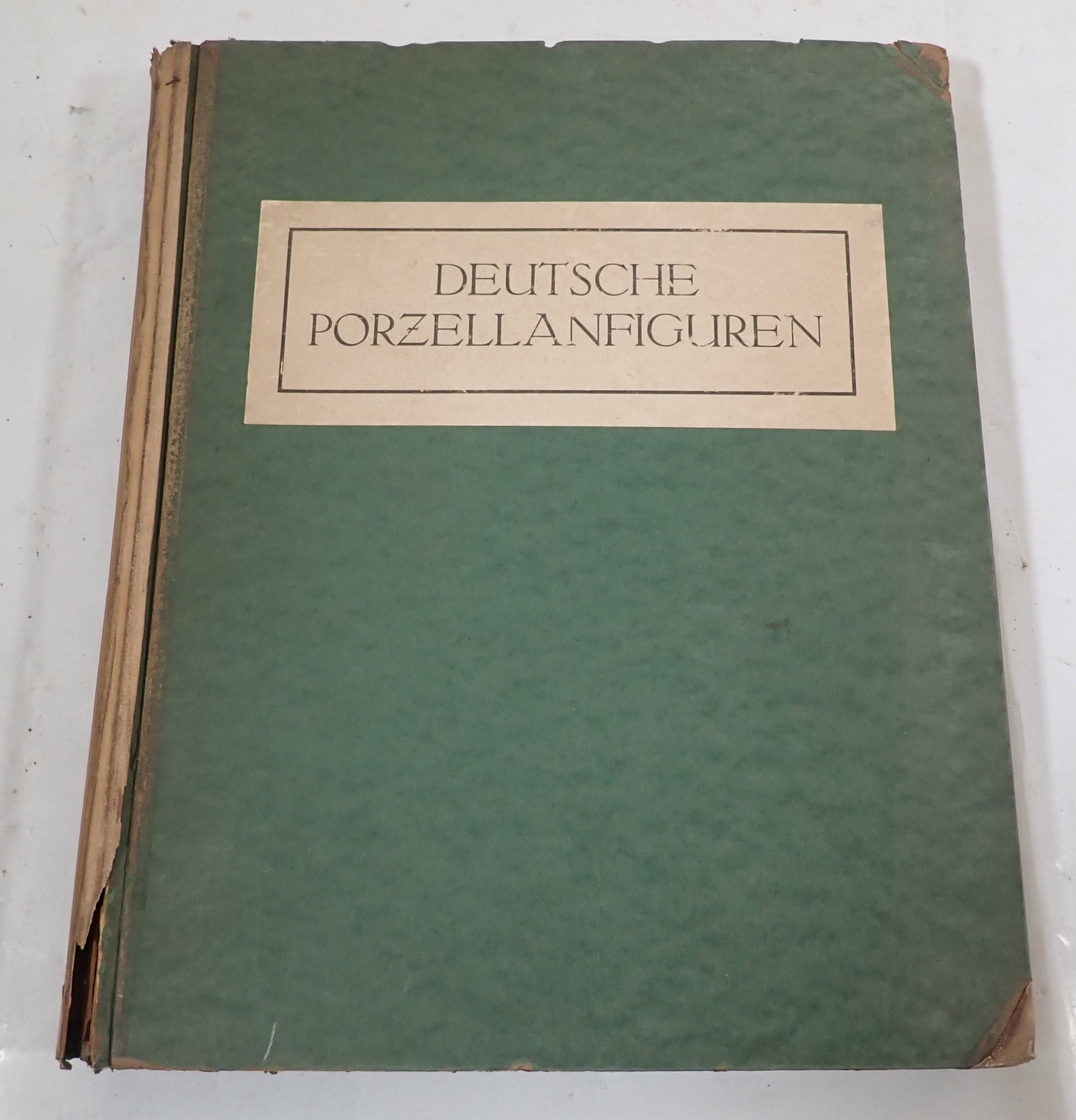 German Porcelain Figurines Book Otto von Falke: 1919 German Book - Shipping available