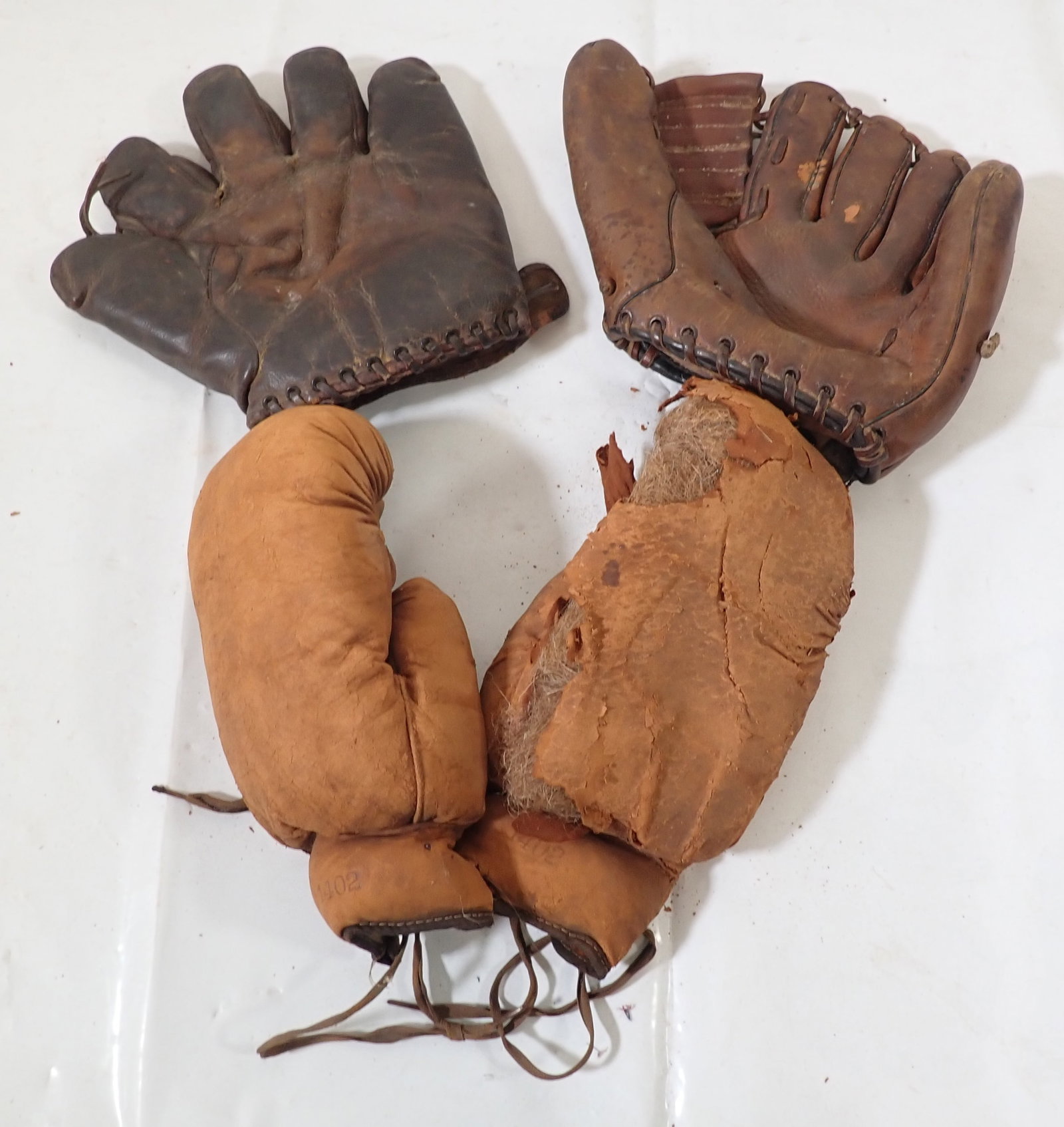 Baseball & Boxing Gloves: Shipping available