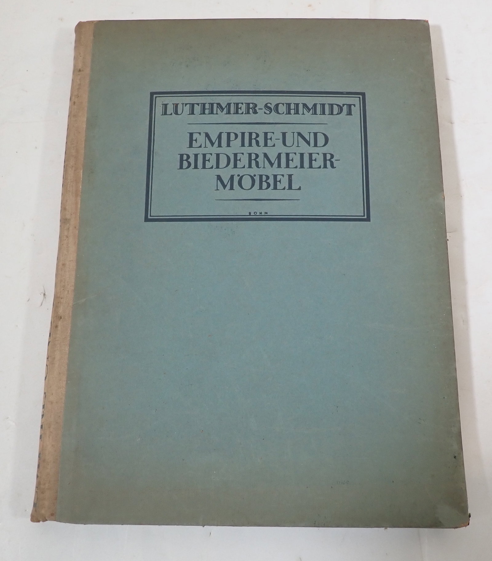 Luther Schmidt Empire and Biedermeir Furniture Book: German Book - Shipping available