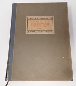 1915 History of Modern Art Julius Meier-Graefe Books