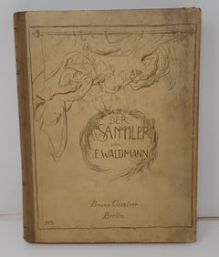 1920 The Collector of E. Waldmann Bruno Cassirer Book