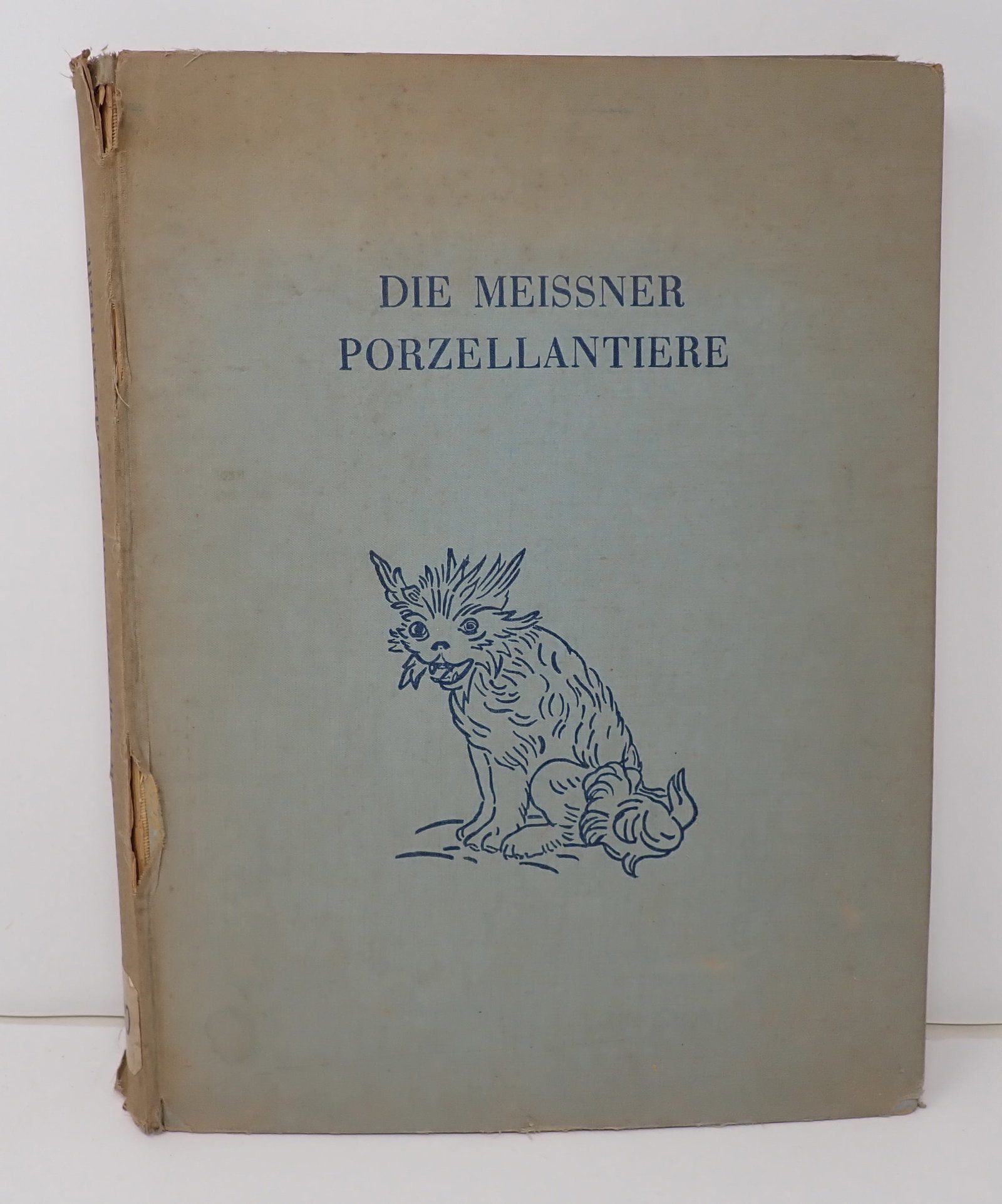 1935 Meissen Porcelain Animals Carl Albiker: German Book - Shipping available